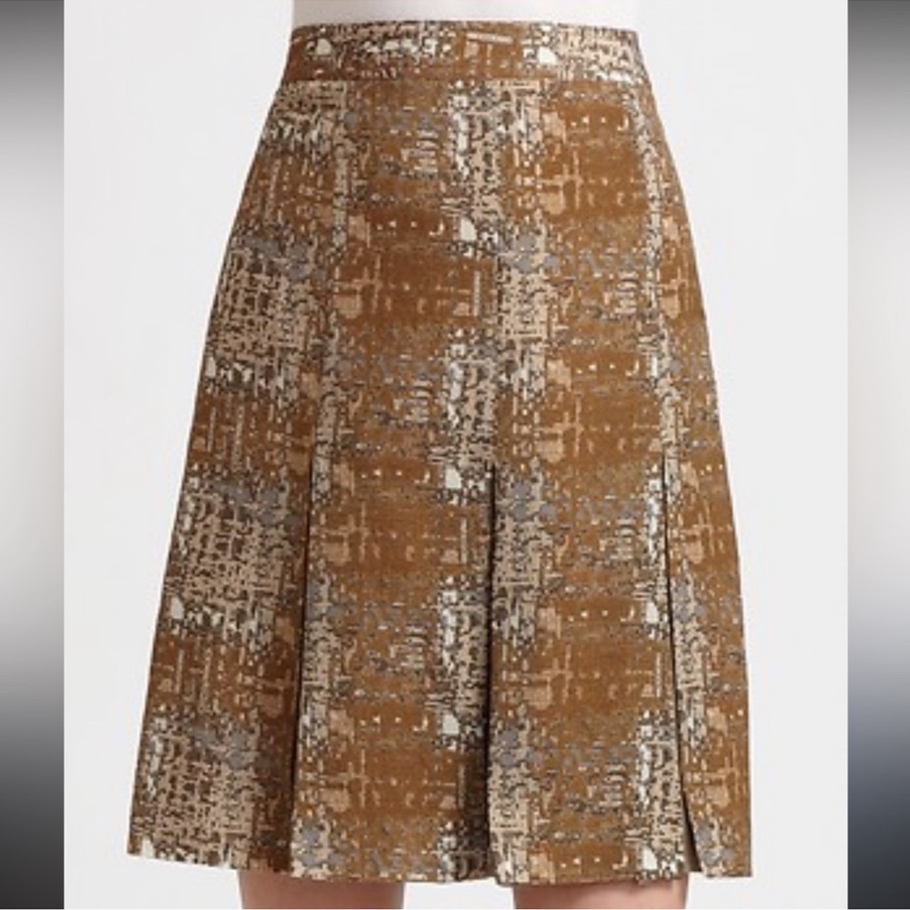 Tory Burch pleated silk  Women's Skirt
